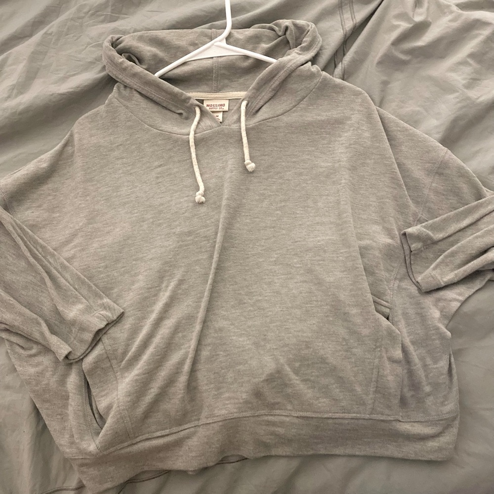 Crop Top-Grey